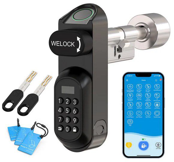 🔒 WELOCK Smart Lock U81 elektronisches Türschloss für 189€ (statt 250€)