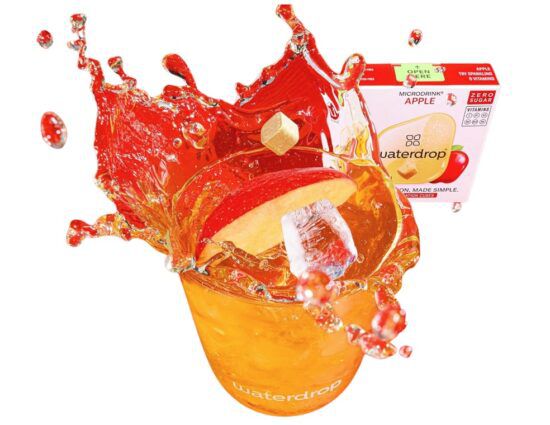 🍎 36er Pack Waterdrop Apfel Microdrink Flavour Drops zuckerfrei ab 17,99€ (statt 30€)