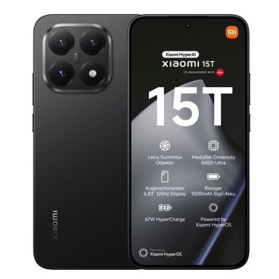 🧨 Xiaomi 15T 256GB für 6,95€ + o2 Allnet 60GB für 19,99€ mtl.