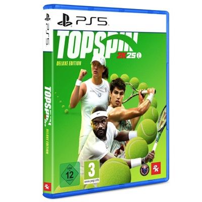 🎾 Top Spin 2K25 Deluxe PS5 nur 15,05€ (statt 33€) ➡️ Standard für 6,55€ (statt 15€)