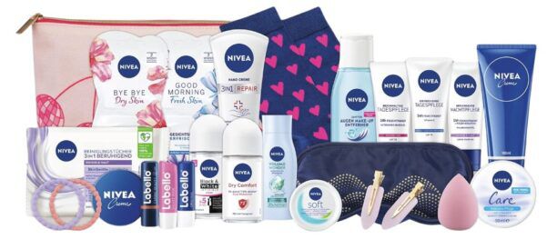 📆 NIVEA Adventskalender 2025 mit NIVEA und Labello Produkten 🎄 für 49,30€ (statt 100€)
