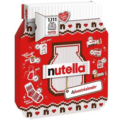 💝 Nutella-Adventskalender 2025 🎄 24 Nutella Mini-Geschenke für 21,85 (statt 30€)