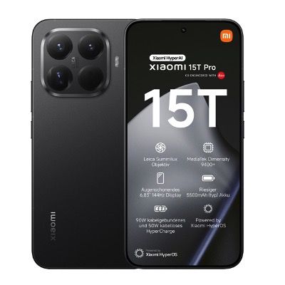 📱 Xiaomi 15T Pro 512GB nur 29€ + Telekom Allnet 20GB ➡️ für 24,99€ mtl 🧨 eff. mit Gewinn