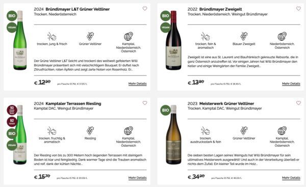 🍷 Mit Freunden? Online Experten Weinprobe 🍇 inkl. 4 Flaschen Wein und 4 Gläser für 77,89€