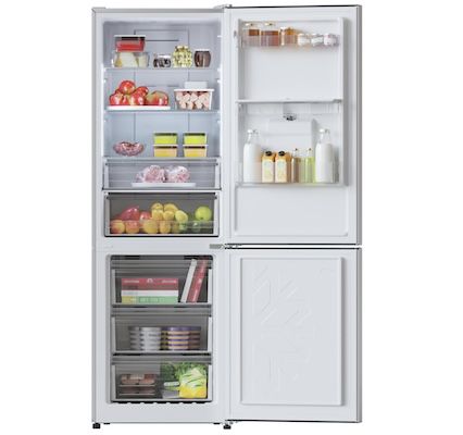 🥶🧊 Cecotec Bolero 322 WD Inox E Kombi Kühlschrank mit 322L für 379,90€ (statt 499€)