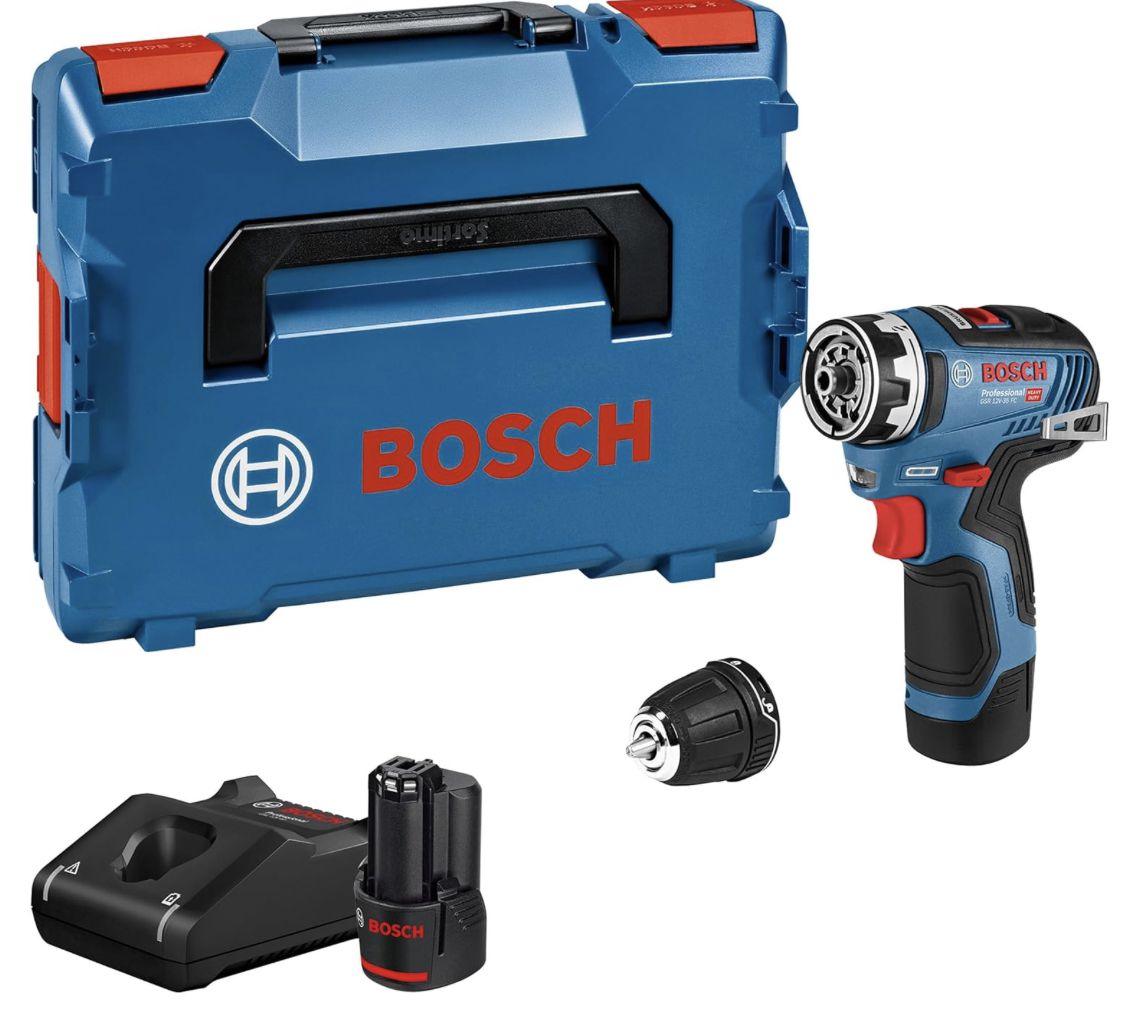 🧰 Bosch Professional GSR 12V 35 FC Akku Bohrschrauber für 199€ (statt 227€)