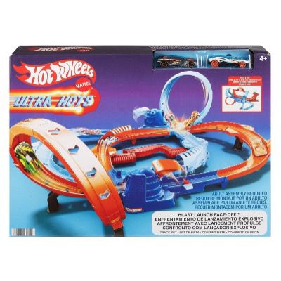 🏎️ Hot Wheels Trackset Ultra Hots HXR71 mit 2 Fahrzeugen für 26,99€ (statt 51€)