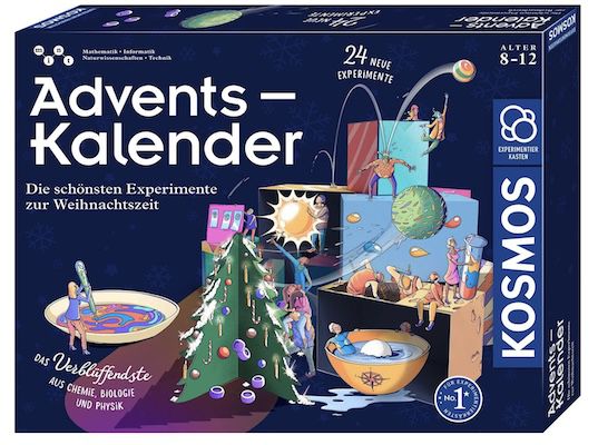 🎄👦🏼🧪 KOSMOS 661076 Experimentierkasten Adventskalender für 22,99€ (statt 33€)