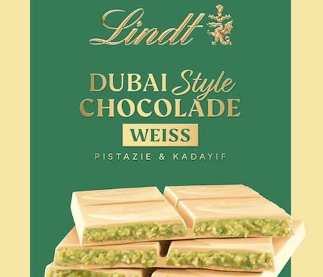 🇦🇪🍫🤤 150g Lindt Weiße Dubai Style Chocolade für 9,99€ (statt 15€)
