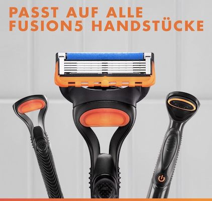 🔝🪒 14x Gillette Fusion5 Rasierklingen für 37,14€ (statt 44€)