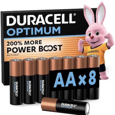 🔋 8er Pack DURACELL Optimum AA-Batterien für 8,49€ (statt 11€)
