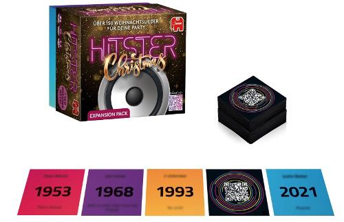 🎲 Hitster Christmas Erweiterungspack 🎄 für 2 bis 10 Spieler für 7,99€ (statt 11€)