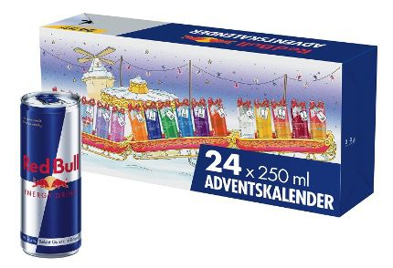 🐮 Red Bull Adventskalender 2025 🎄 mit 24 Dosen je 250ml für 39,99€ (statt 50€)