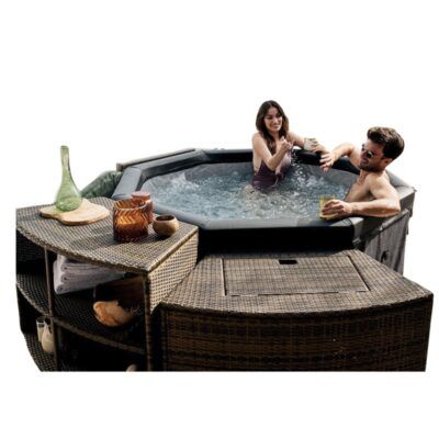 🌴 NetSpa Octopus Outdoor-Whirlpool 👙 für 4-6 Personen für 1.026,50€ (statt 1.299€)