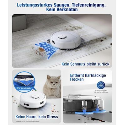 Ecovacs Deebot Saug  und Wischroboter DEEBOT mini für 324€ (statt 405€)