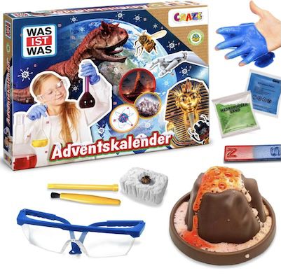🧪👩‍🔬 CRAZE was IST was Wissenschaft Adventskalender für 21,99€ (statt 30€)