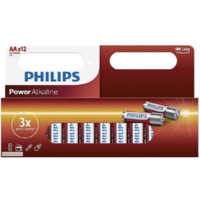 12x Philips Jawoll Powerlife LR6 AA Batterie für 6€ (statt 9€)