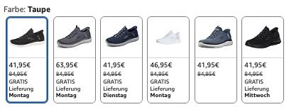 🏃‍➡️ Skechers Herren Summits High Range Sneakers in Schwarz oder Blau für 41,95€ (statt 58€)