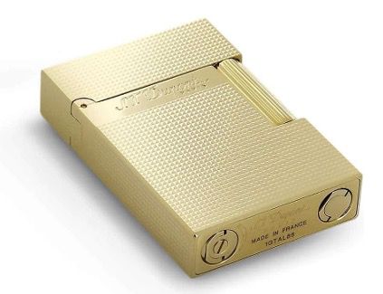 🔥 S.T. Dupont Ligne 2 Small ⭐ Microdiamond Gelbgold für 692,34€ (statt 1.006€)