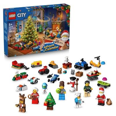 🧑‍🎄 LEGO City Adventskalender 2025 🎄 mit 24 Überraschungen für 17,61€ (statt 22€)