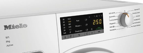 🏠 MIELE WWA120 Active W1 Waschmaschine (8kg, 1400 U/Min.) für 712,16€ (statt 800€)