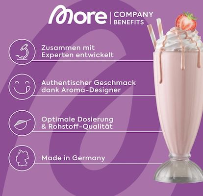 🇩🇪💪🏻😋 600g MORE Protein Eiskaffee für 24,98€ (statt 33€)