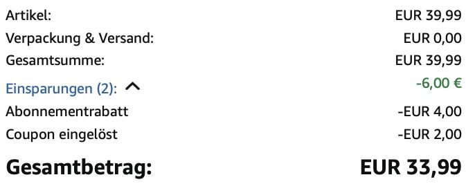 ☕️💊 100x Starbucks Blonde Espresso Roast by Nespresso Kaffeekapseln ab 33,99€ (statt 43€)