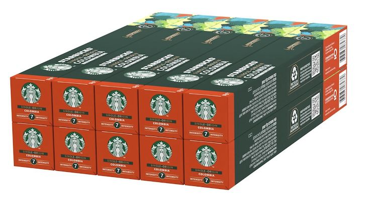 100x Starbucks Single-Origin Colombia by Nespresso Kaffeekapseln ab 33,56€ (statt 42€) 100x Starbucks Single Origin Colombia by Nespresso Kaffeekapseln ab 33,56€ (statt 42€)