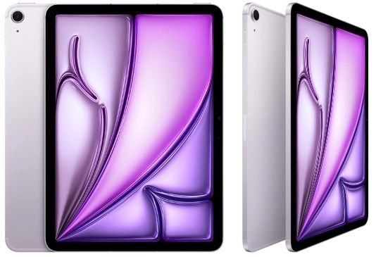 🍏 Apple iPad Air 11 🍏 Apple iPad Air 11 2025 Wi Fi + Cellular 256GB in Violett für 749€ (statt 824€)