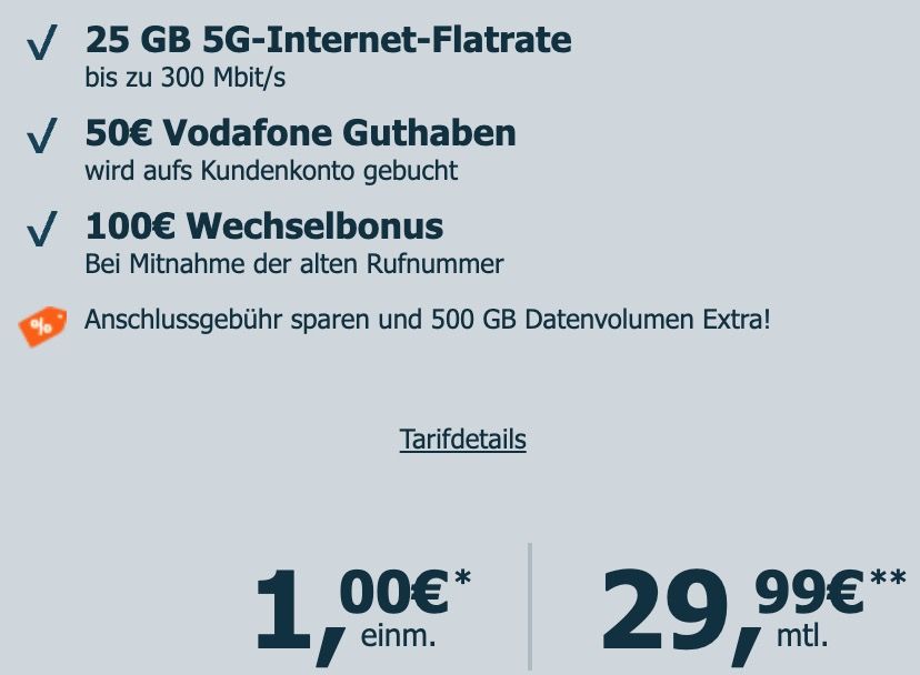 🎮 Nintendo Switch2 Mario Kart für 1€ + Vodafone 25GB für 29,99€ ➡️ 100€ Bonus + 35€ Cashback