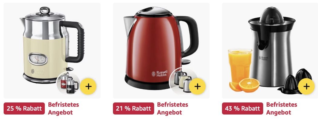 👨🍳 Amazon: Russell Hobbs Sale auf Produkte 👉🏻 Smoothie Maker für 22€ (statt 35€) 👨🍳 Amazon: Russell Hobbs Sale auf Produkte 👉🏻 Smoothie Maker für 22€ (statt 35€)