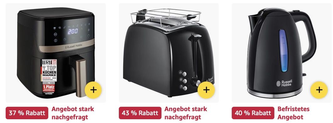 👨🍳 Amazon: Russell Hobbs Sale auf Produkte 👉🏻 Smoothie Maker für 22€ (statt 35€) 👨🍳 Amazon: Russell Hobbs Sale auf Produkte 👉🏻 Smoothie Maker für 22€ (statt 35€)