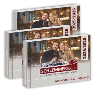 🥨🍺 3x Gutscheinbuch.de Schlemmerblock 2026 🧨 für 29,97€ (statt 135€)