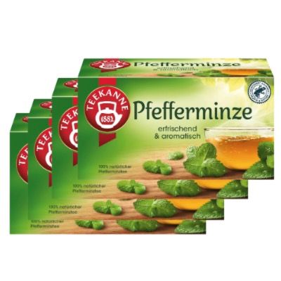 🫖 4x die 20er Pack Teekanne Minze ab 4,50€ (statt 9€)