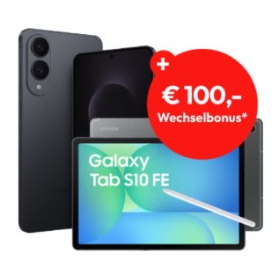 🔥 Samsung Galaxy S25 Edge + Tab S10 FE für 9,95€ ➡️ Vodafone 50GB für 29,99€ mtl 🧨 100€ Bonus