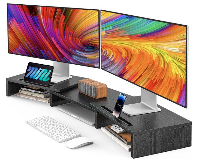 🖥️ AMERIERGO Dual Monitorständer für 2 Monitore für 17,49€ (statt 35€)