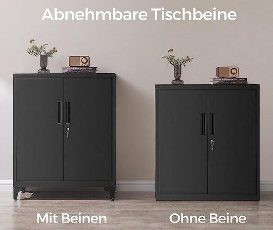 🔐 SONGMICS Mehrzweckschrank aus Stahl mit 2 Türen für 63,99€ (statt 97€)