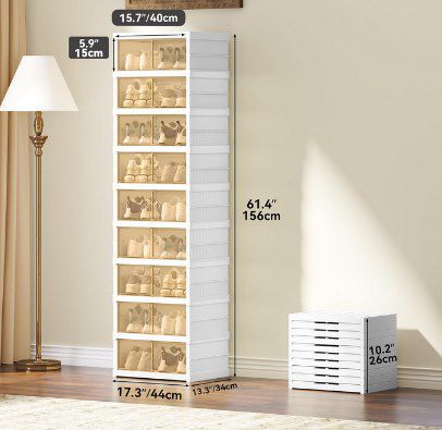 👞 18x YITAHOME stapelbare Schuhboxen für 51,59€ (statt 80€)