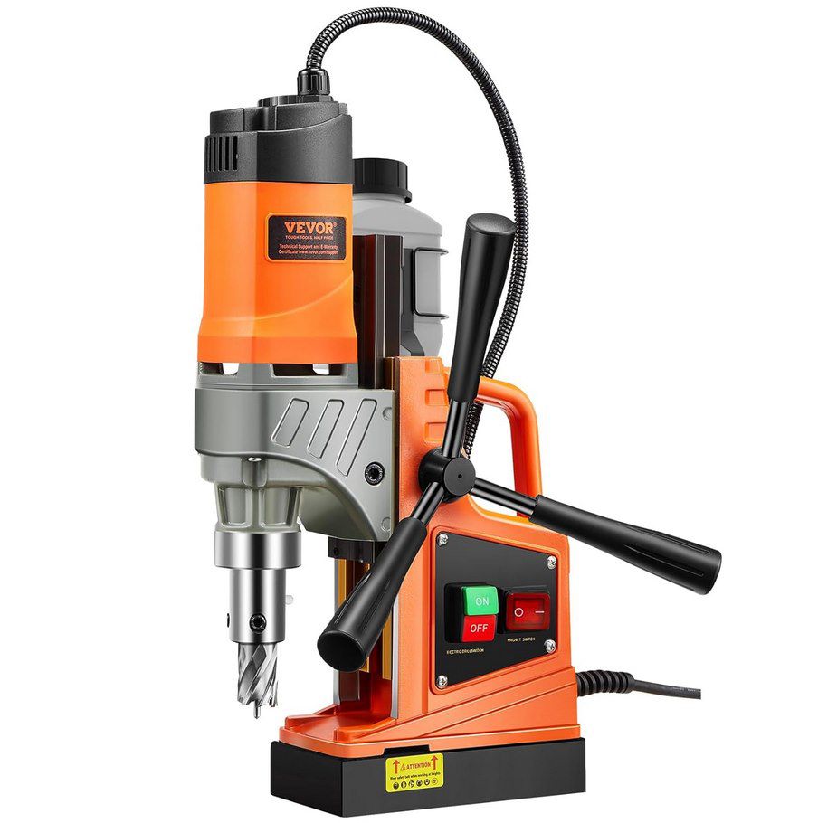 👷‍♂️ VEVOR Magnet-Kernbohrmaschine (12.500 N, 850 U/min) für 192€ (statt 250€)