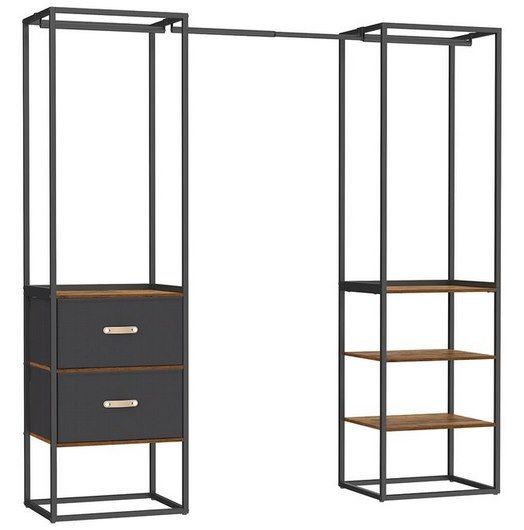 🏠 SONGMICS Kleiderständer mit 2 Schubladen und 4 Ablagen für 59,99€ (statt 80€)