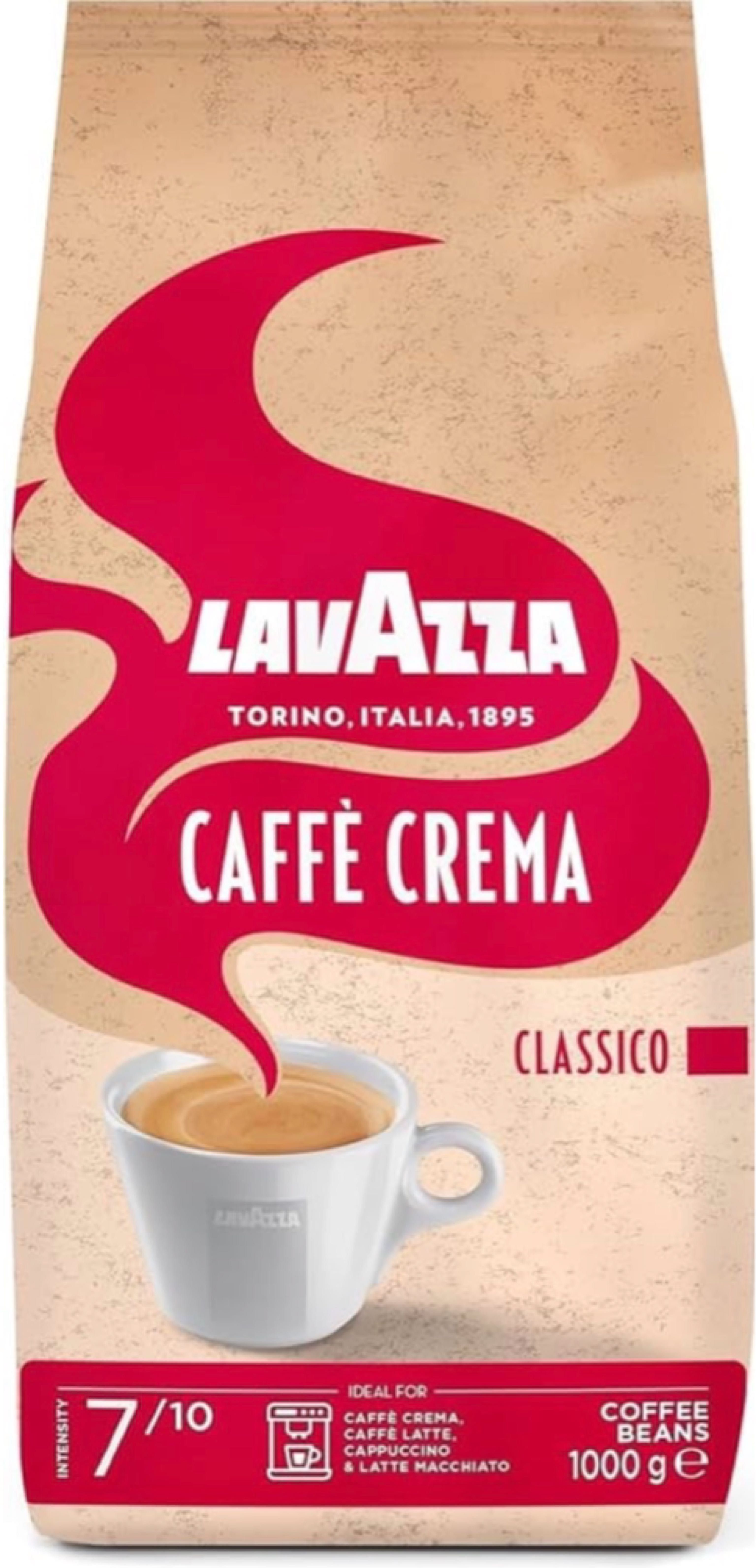 Lavazza Cafe Crema 1kg ganze Bohnen