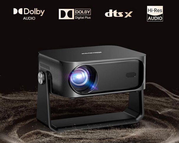📽️ iSinbox YG381 1080p Beamer mit 1.200 ANSI, HDR10+ & KI System für 149,99€ (statt 300€)
