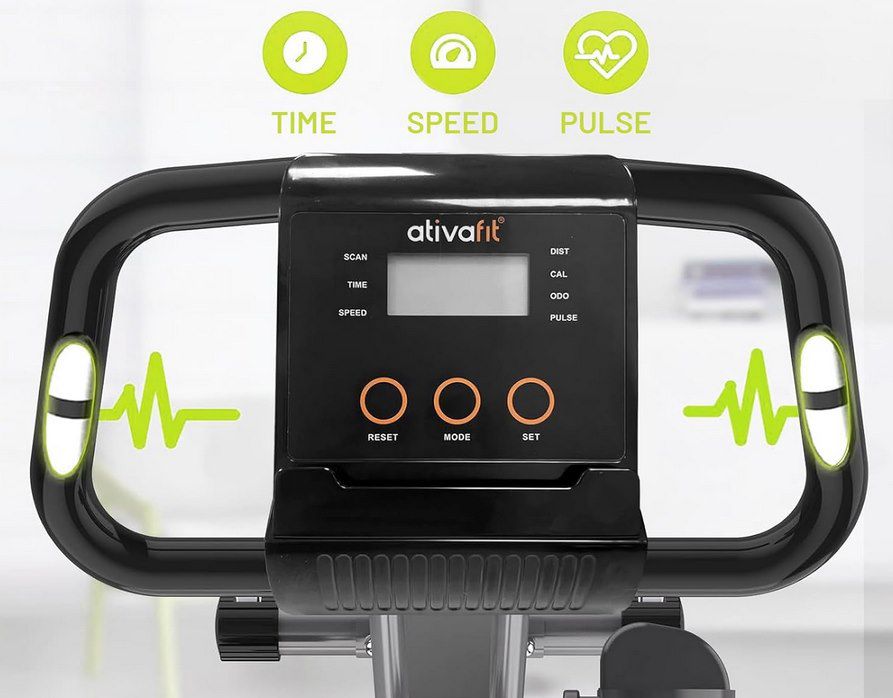 🚴 ATIVAFIT Heimtrainer mit Pulsmessung & LCD für 79,99€ (statt 110€)