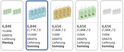 🧴 8x 500 ml by Amazon Hygiene Handseife für 6,84€ (statt 11€)