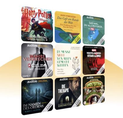 🔥 3 Monate Audible inkl. Gratis-Hörbücher für nur 0,99€ mtl. (statt 10€)