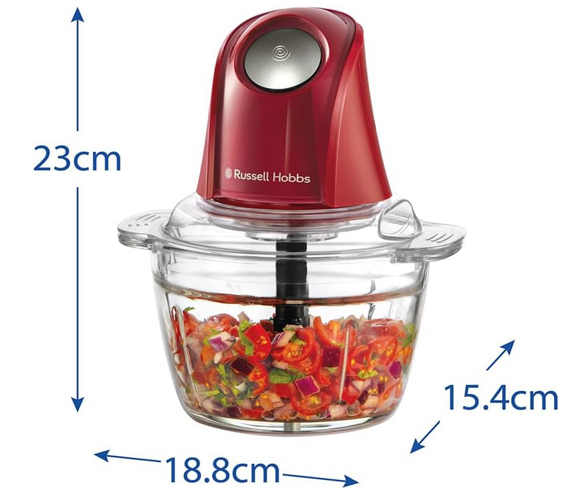 Russell Hobbs 27132 elektrischer mini Zerkleiner mit Glasbehälter 500ml für 19,99€ (statt 30€)