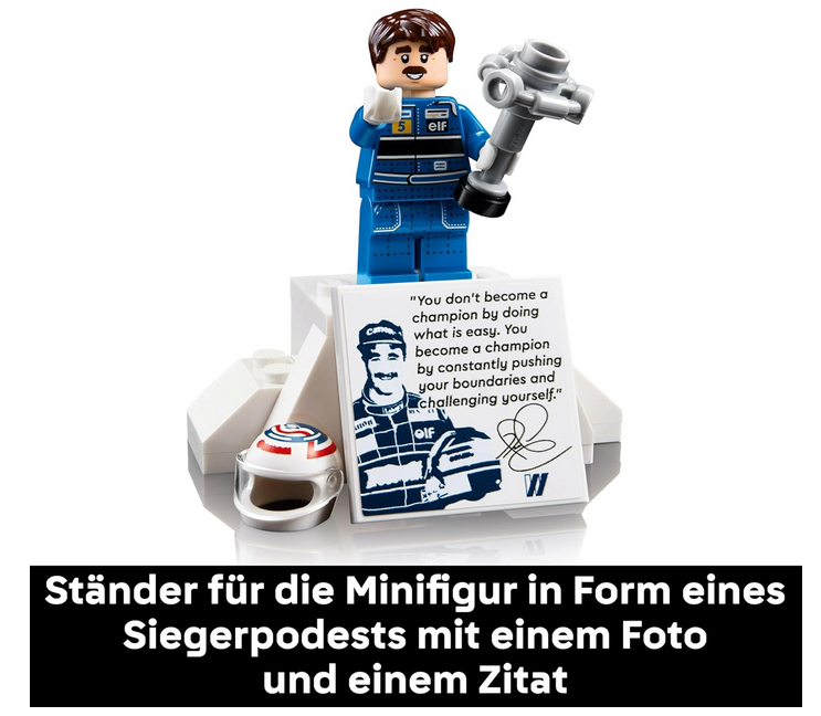 LEGO Icons 10353   Williams Racing Rennwagen für 47,99€ (statt 57€)
