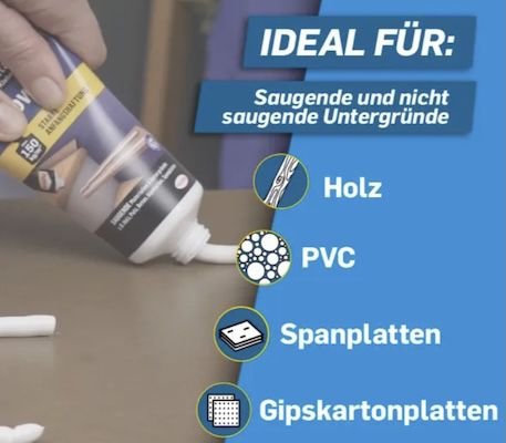 💪 Pattex Montagekleber Power in der Tube für 4,37€ (statt 6,29€)   Prime