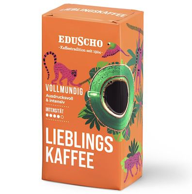 ☕️ 12x 500g Eduscho Lieblingskaffee gemahlen für 68,28€ (statt 91€)