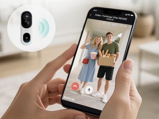 🚪 Botslab R810SE Akku Videotürklingel mit 2 Wege Audio für 79,99€ (statt 150€)